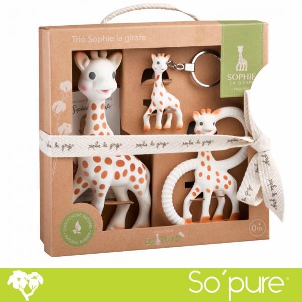 So' Pure Sophie la girafe Trio - Σετ δώρου